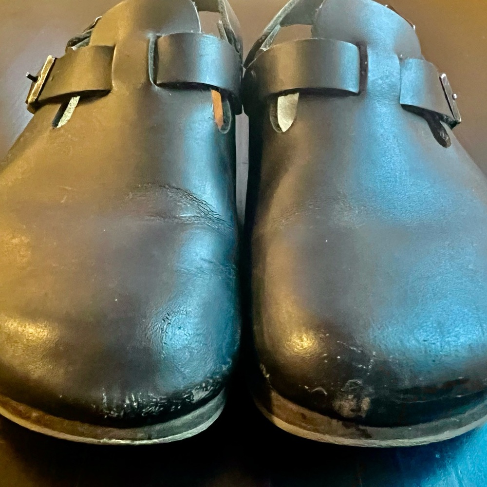Black Birkenstock Tokio Pro Used 38